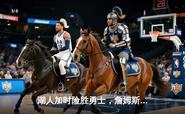 湖人加时险胜勇士，詹姆斯三双库里空砍40分 - 3