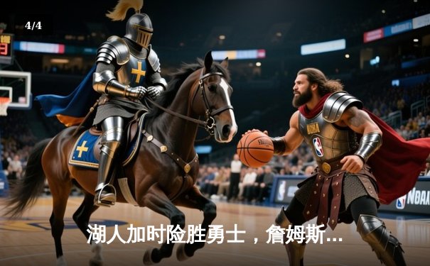 湖人加时险胜勇士，詹姆斯三双库里空砍40分 - 4